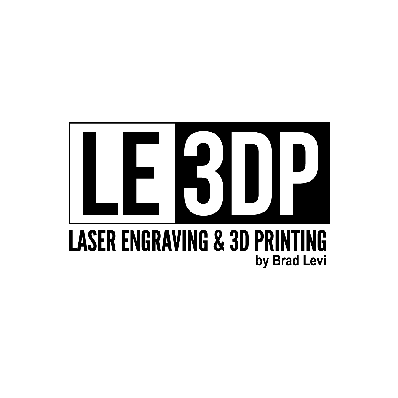 Laser Engraving & 3D Printing by Brad Levi